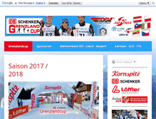 Tablet Screenshot of grenzlandcup.at